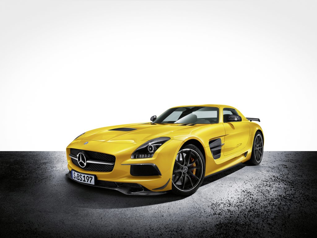 Thew new 'Gullwing' Mercedes-Benz SLS AMG Black Series is forecast to arrive here in June. Thew new 'Gullwing' Mercedes-Benz SLS AMG Black Series is forecast to arrive here in June.
